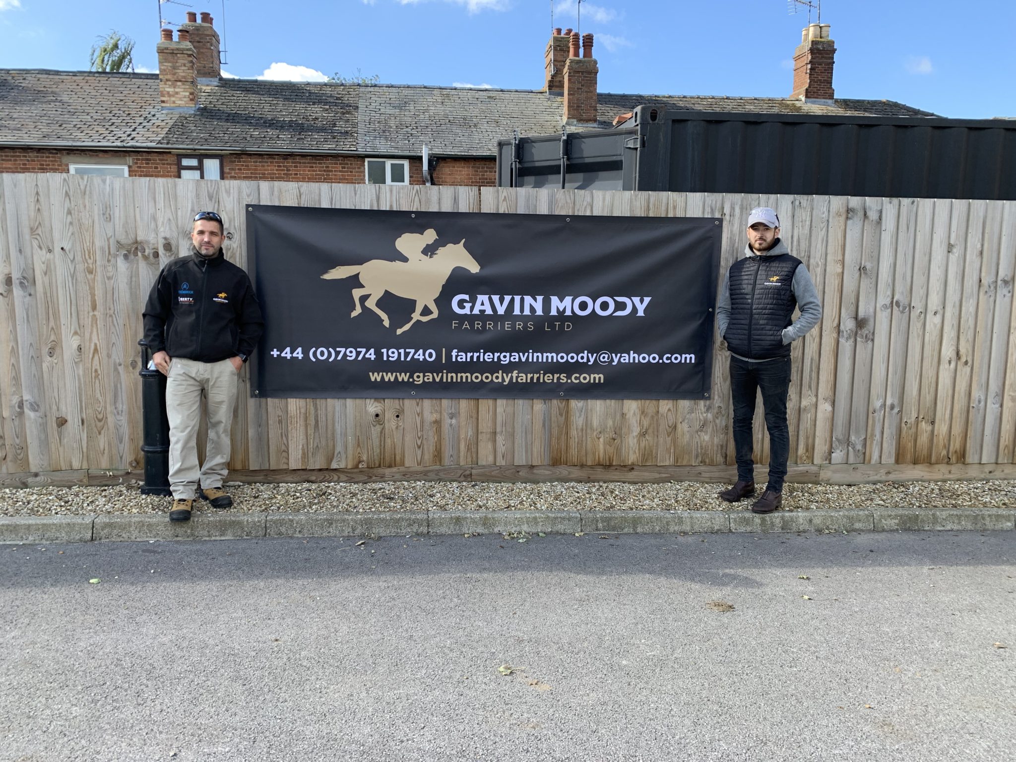 Gavin and his team organise and bring the first Farrier competition to